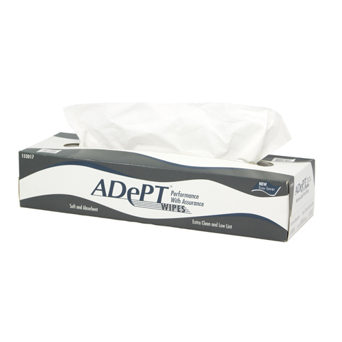 ADEPT® Delicate Task Wipers, Interfold