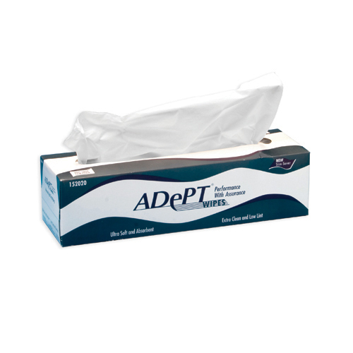 ADEPT® Delicate Task Wipers, Interfold
