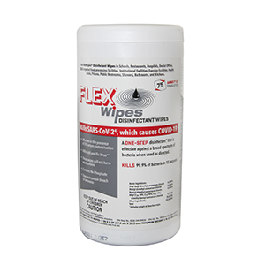 Flexwipes® Disinfectant Wipes in Canister